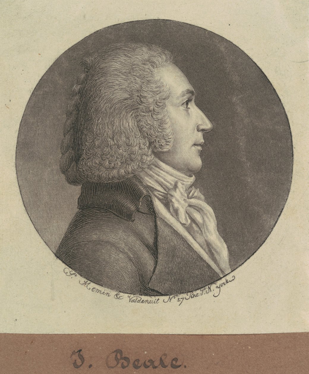 J.ビール 作： Charles BJ Fevret de Saint Memin