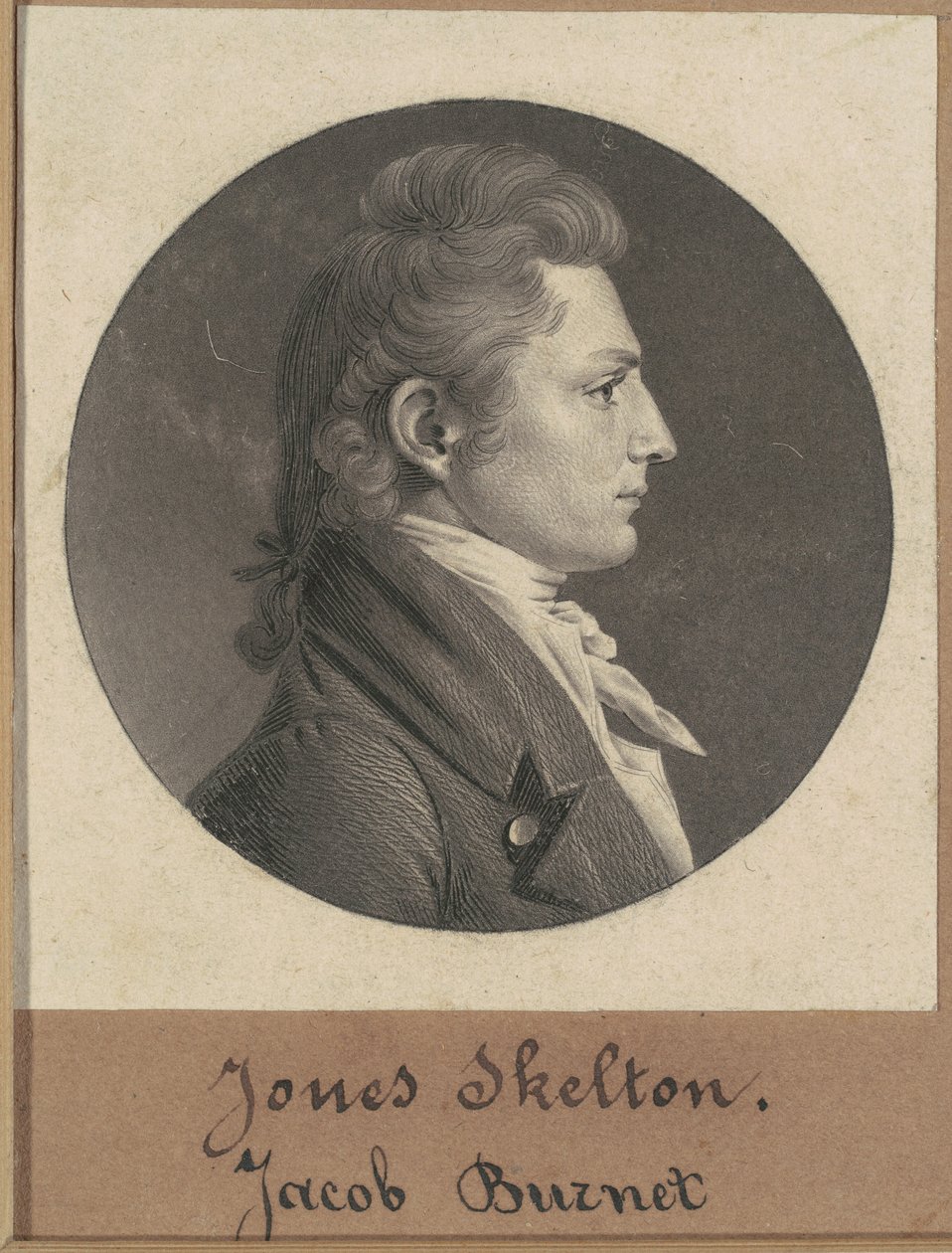 ジェイコブ・バーネット 作： Charles BJ Fevret de Saint Memin