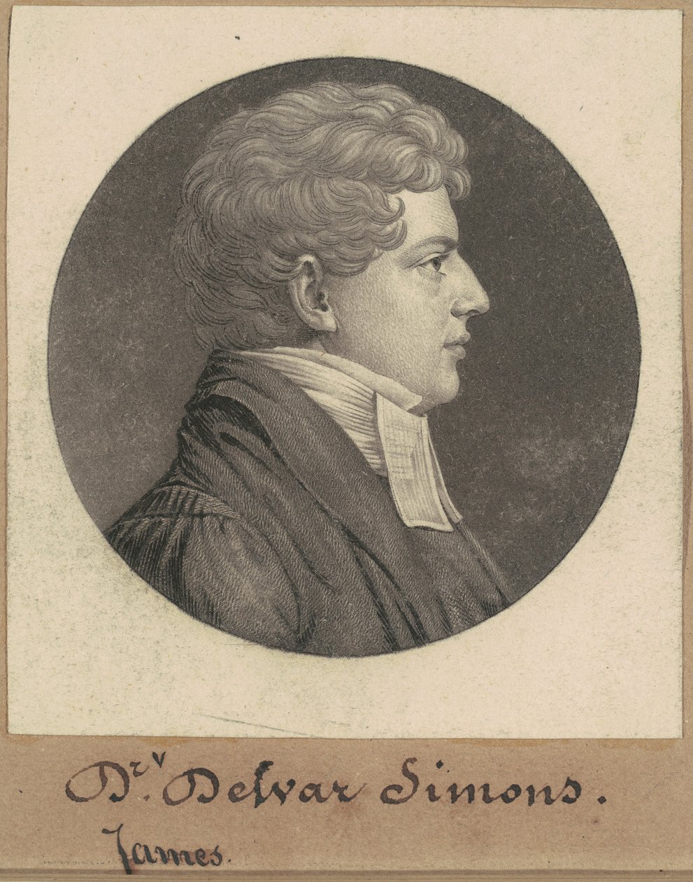 ジェームズ・デュワー・シモンズ 作： Charles BJ Fevret de Saint Memin