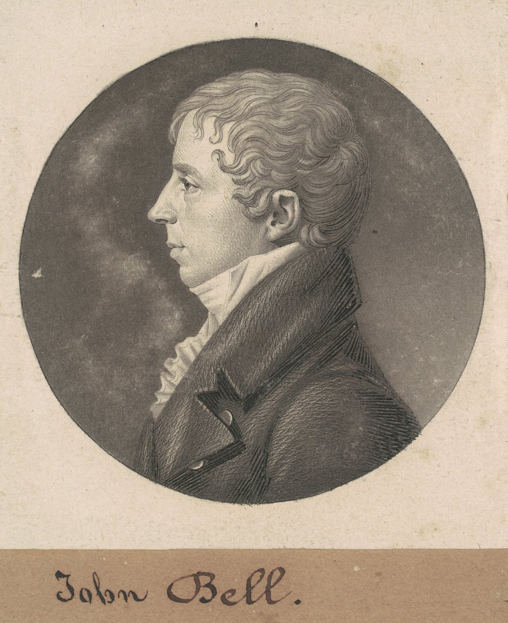 ジョン・ベル 作： Charles BJ Fevret de Saint Memin