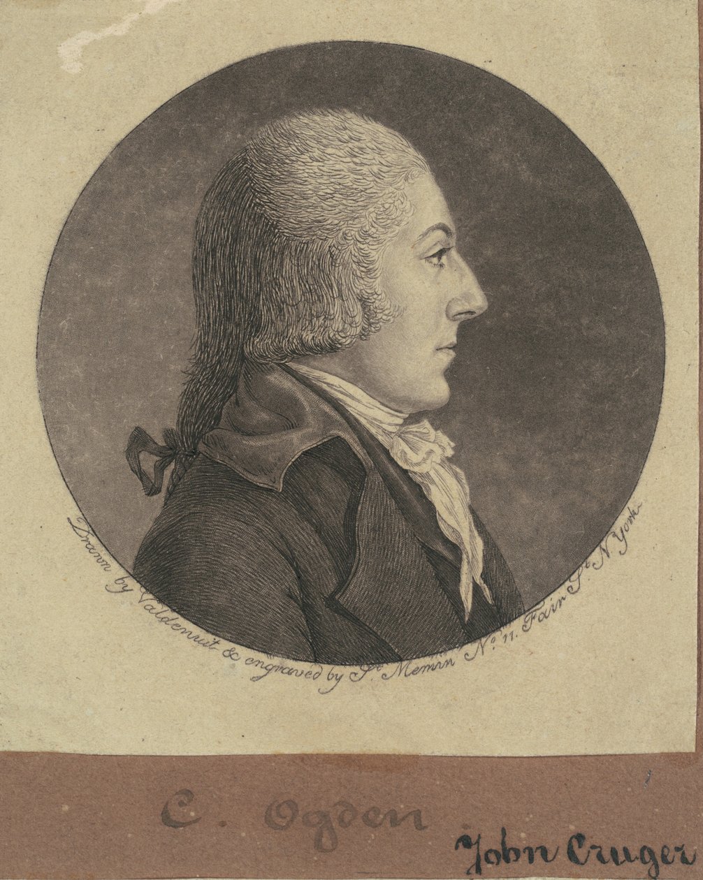 ジョン・クルーガー 作： Charles BJ Fevret de Saint Memin