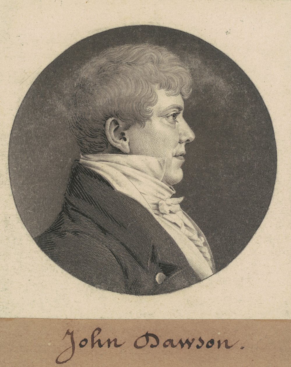 ジョン・ドーソン 作： Charles BJ Fevret de Saint Memin