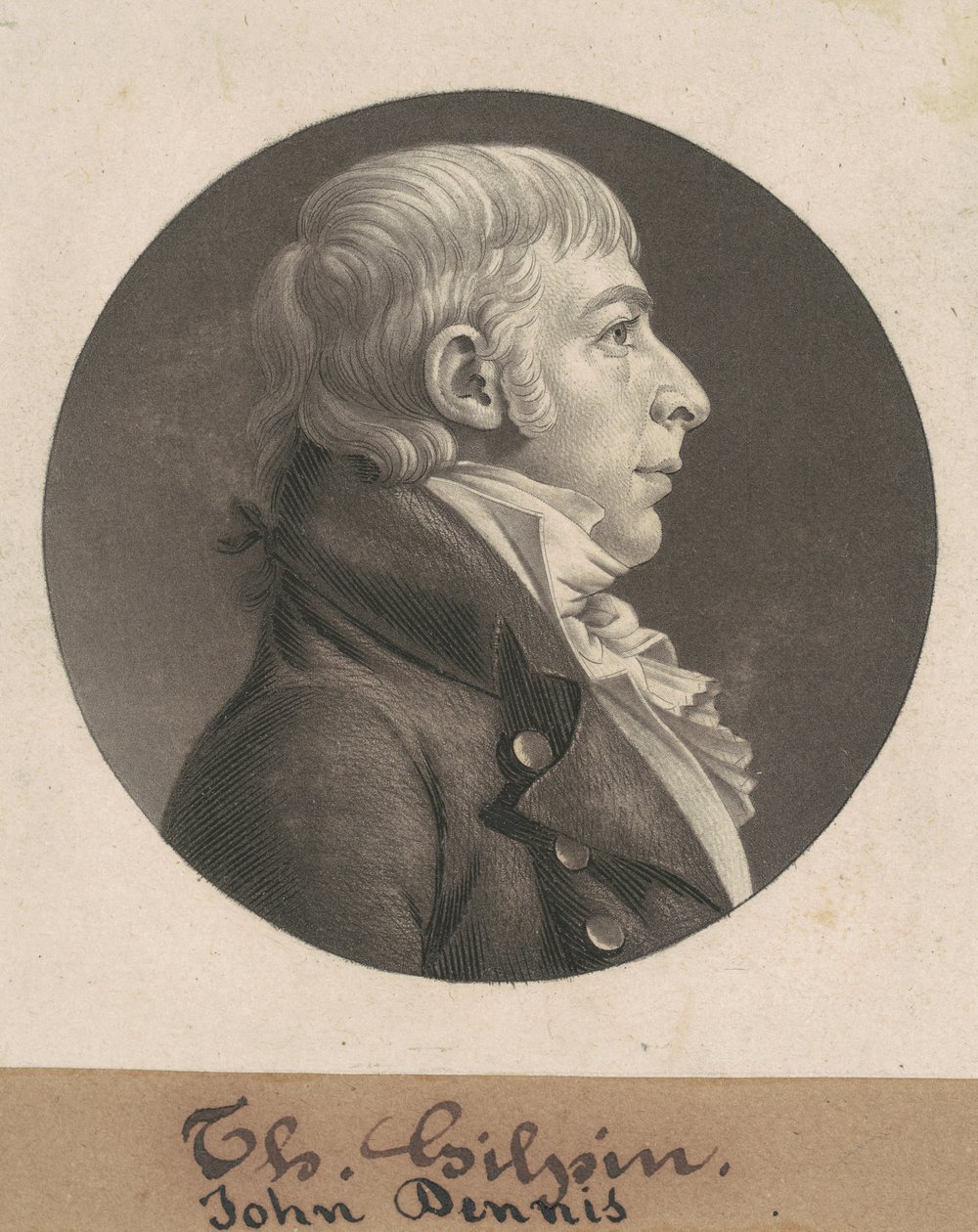 ジョン・デニス 作： Charles BJ Fevret de Saint Memin