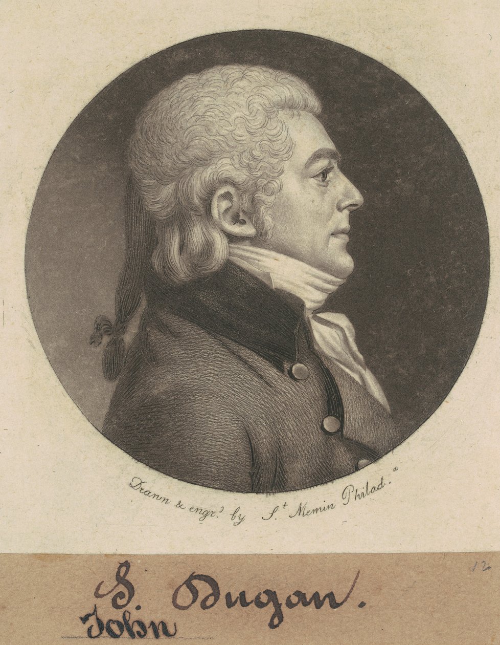 ジョン・デューガン 作： Charles BJ Fevret de Saint Memin