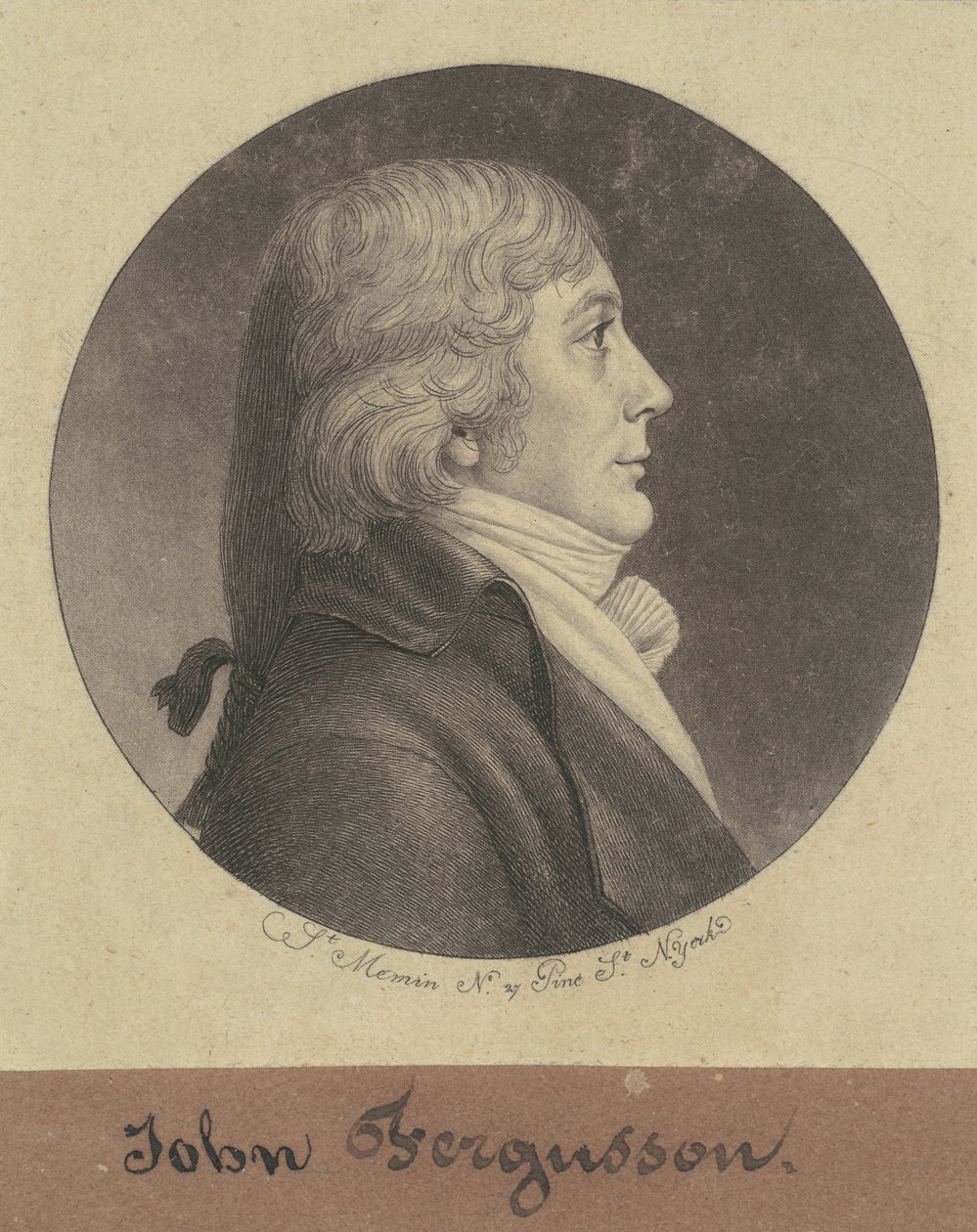 ジョン・ファーガソン 作： Charles BJ Fevret de Saint Memin
