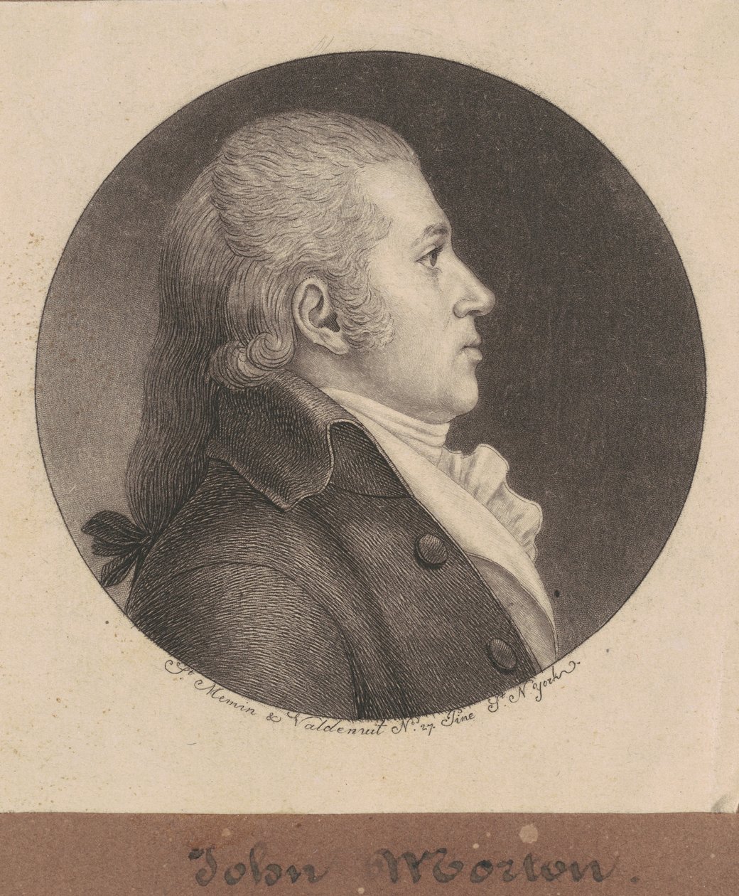ジョン・モートン 作： Charles BJ Fevret de Saint Memin
