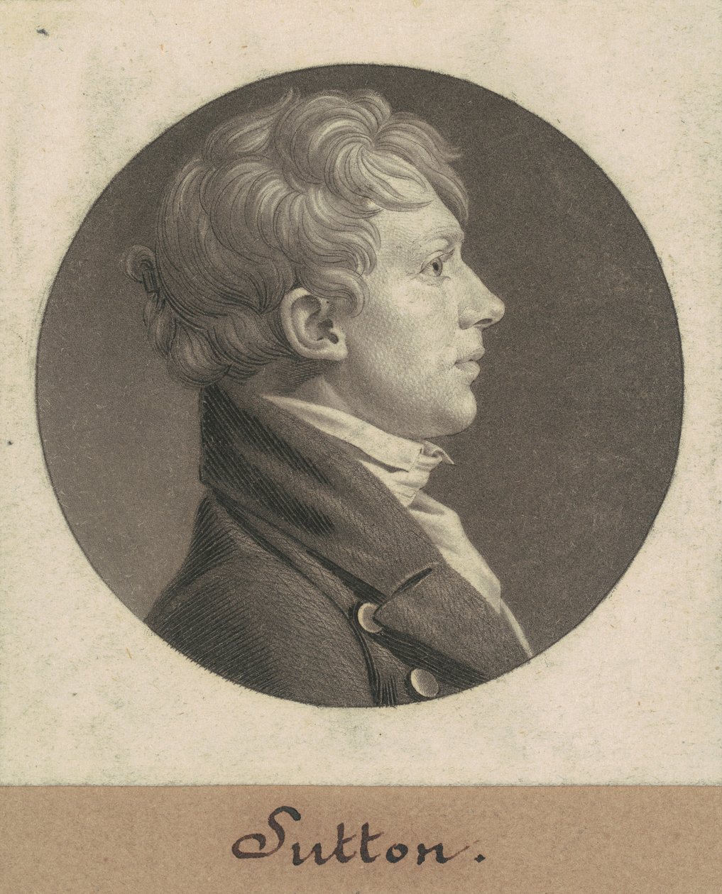 ジョン・サットン 作： Charles BJ Fevret de Saint Memin