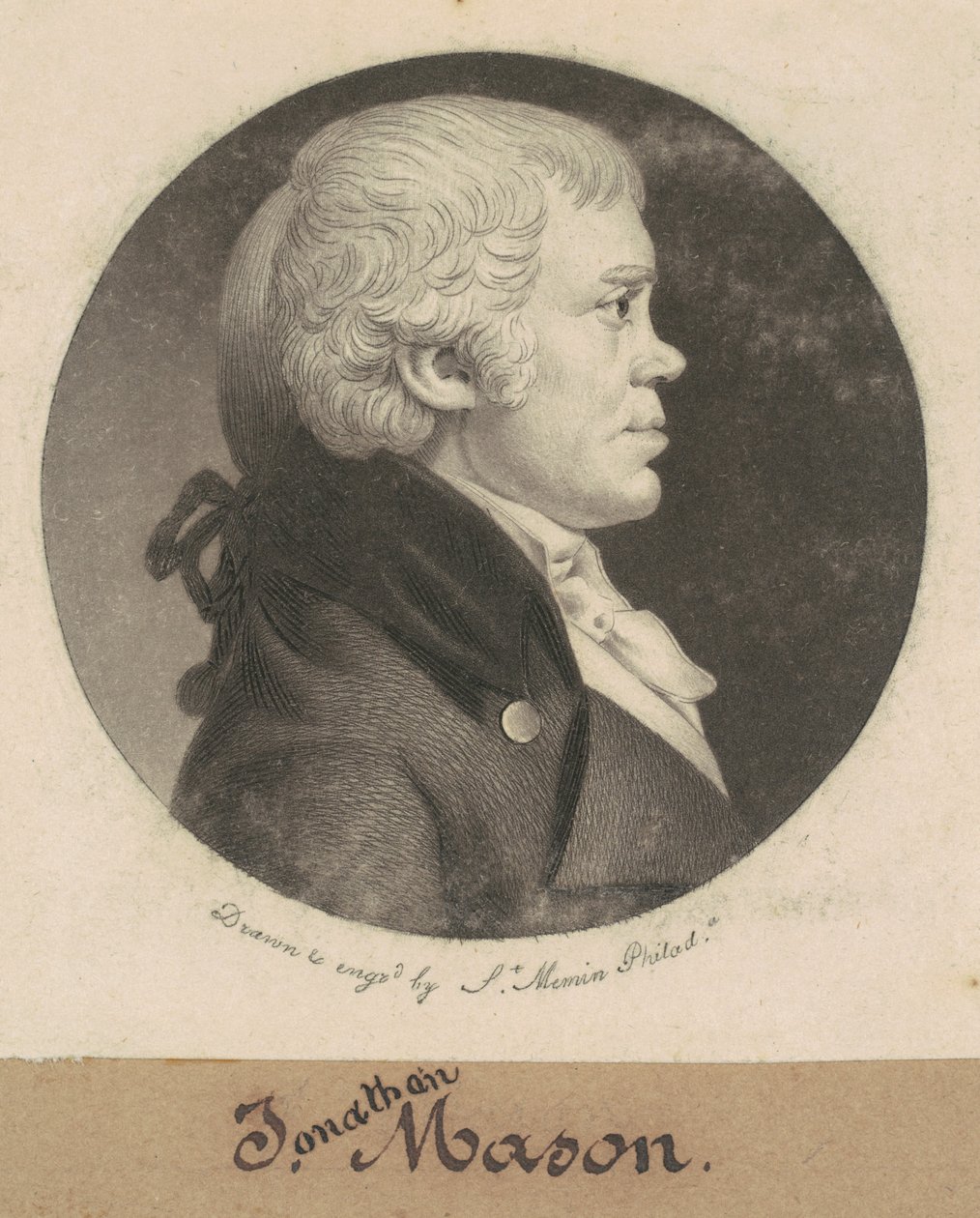 ジョナサン・メイソン 作： Charles BJ Fevret de Saint Memin