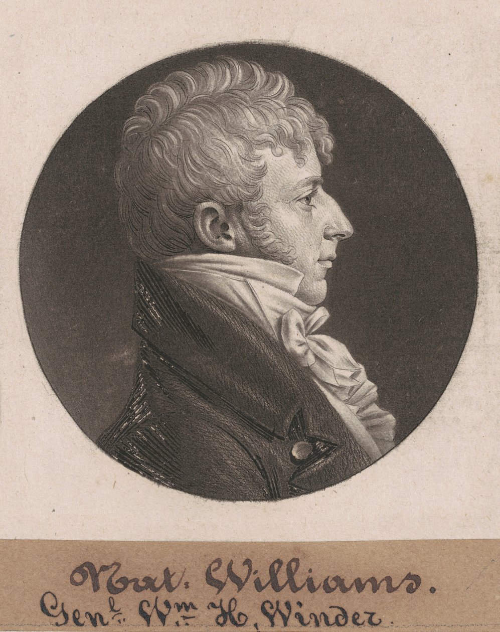 ジョセフ・エナルズ・ミューズ 作： Charles BJ Fevret de Saint Memin