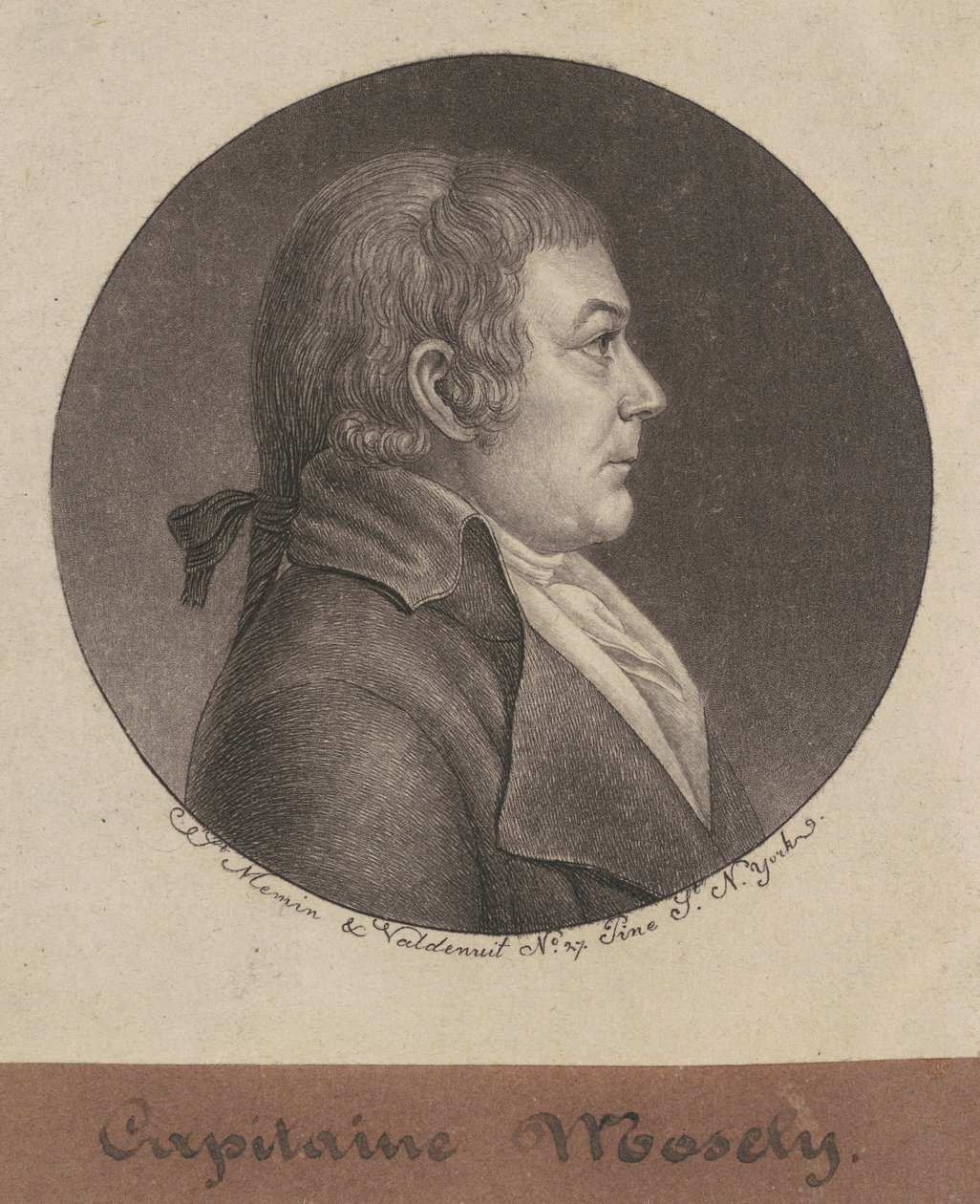 ジョセフ・モーズリー 作： Charles BJ Fevret de Saint Memin