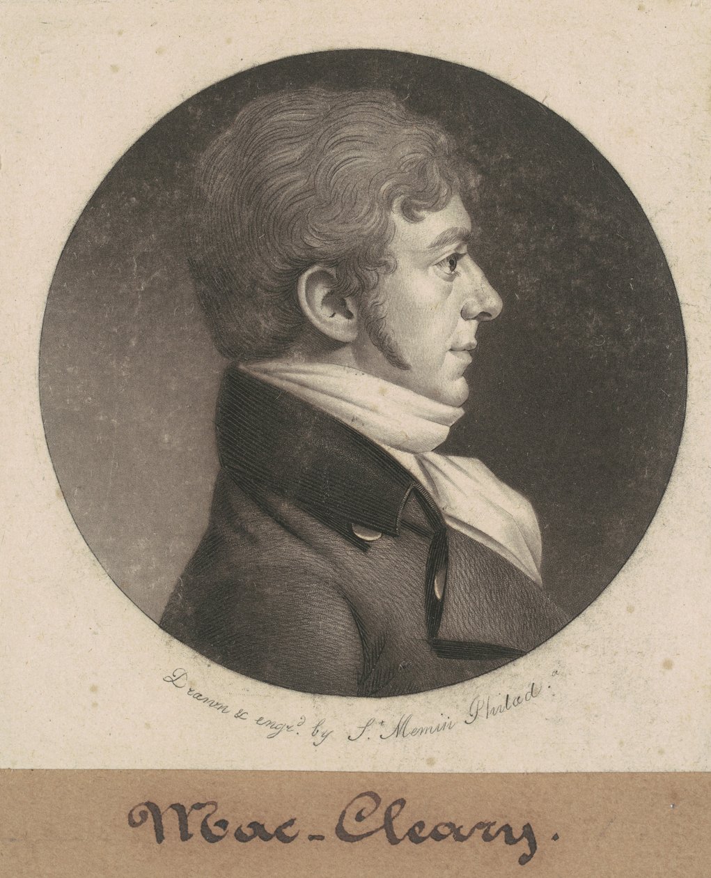 マクレアリー 作： Charles BJ Fevret de Saint Memin