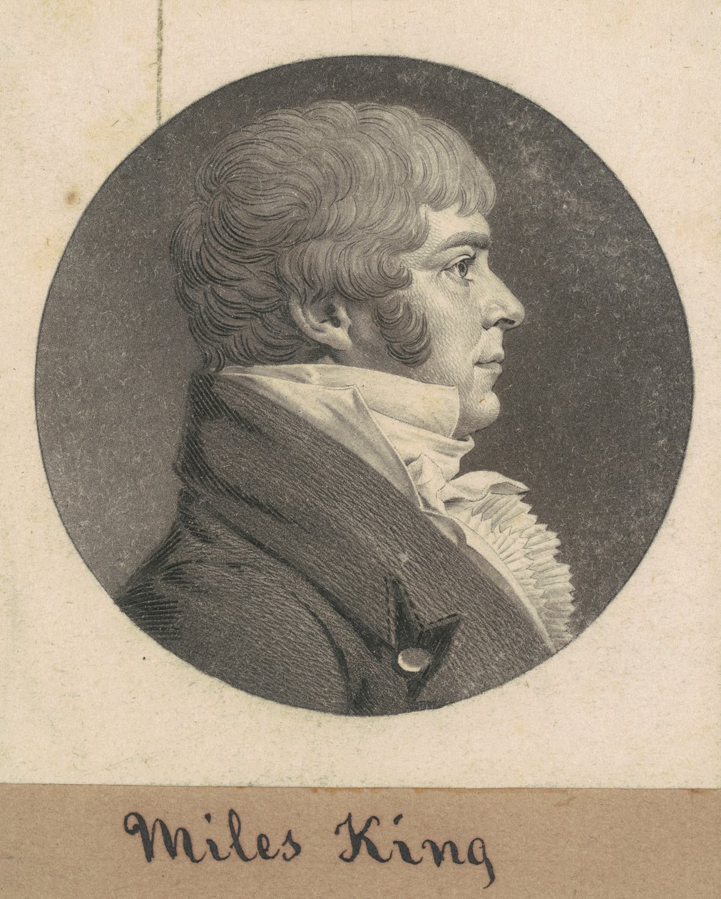マイルズ・キング・ジュニア 作： Charles BJ Fevret de Saint Memin