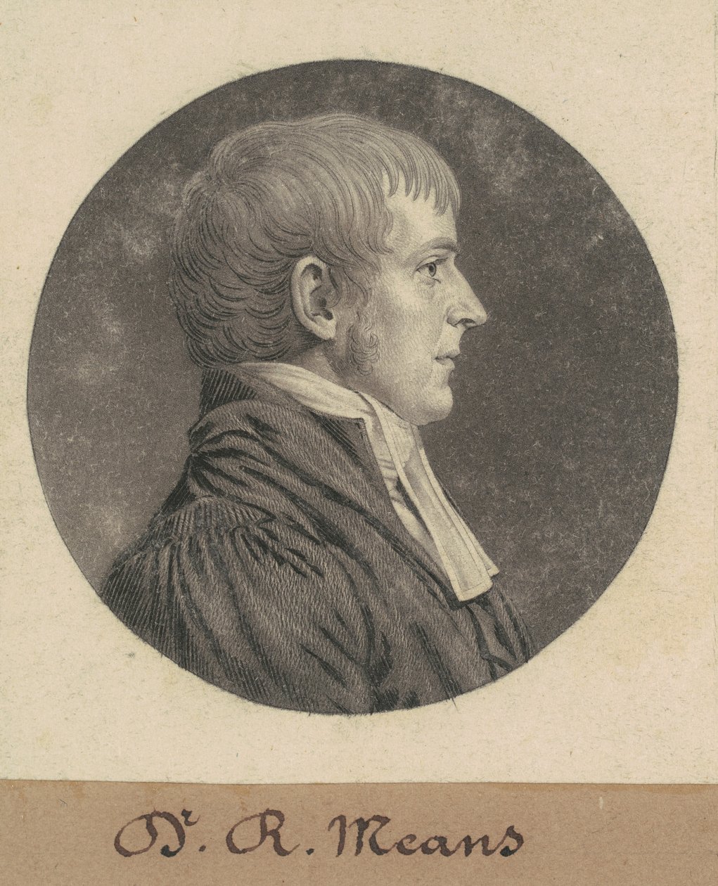 ロバート・ミーンズ 作： Charles BJ Fevret de Saint Memin