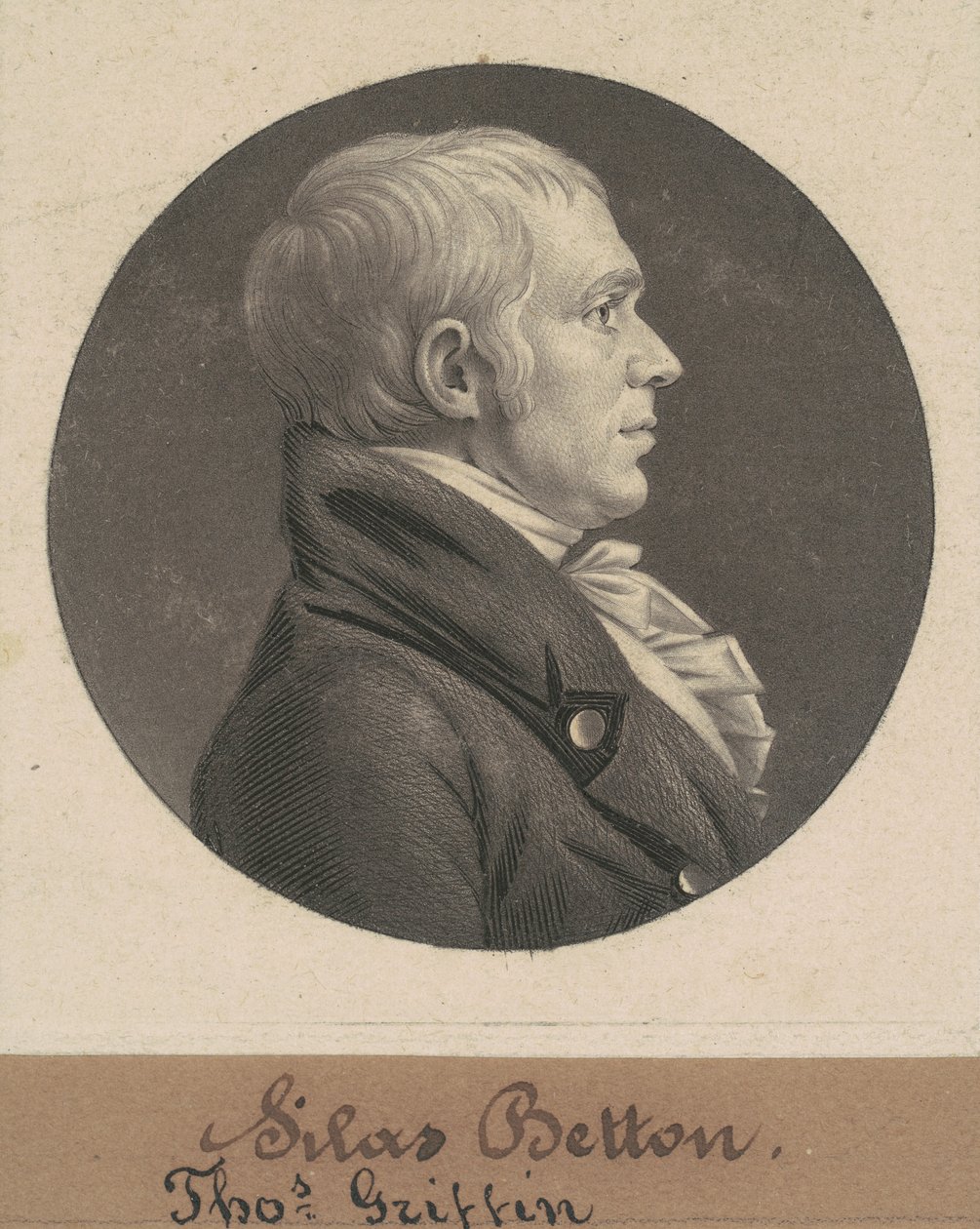 サイラス・ベトン 作： Charles BJ Fevret de Saint Memin