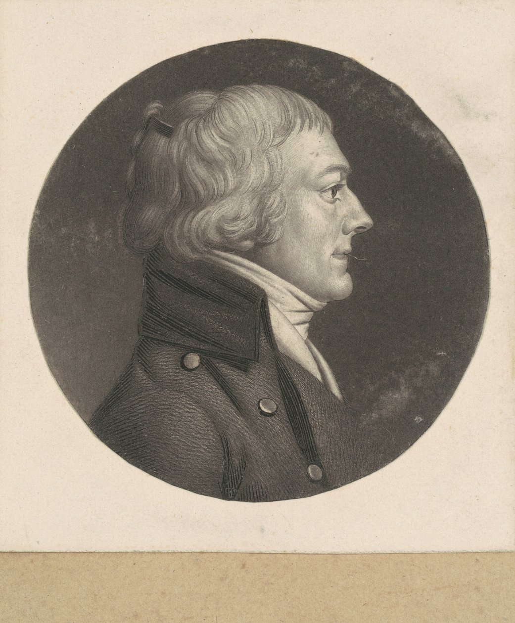 メガネザル 作： Charles BJ Fevret de Saint Memin