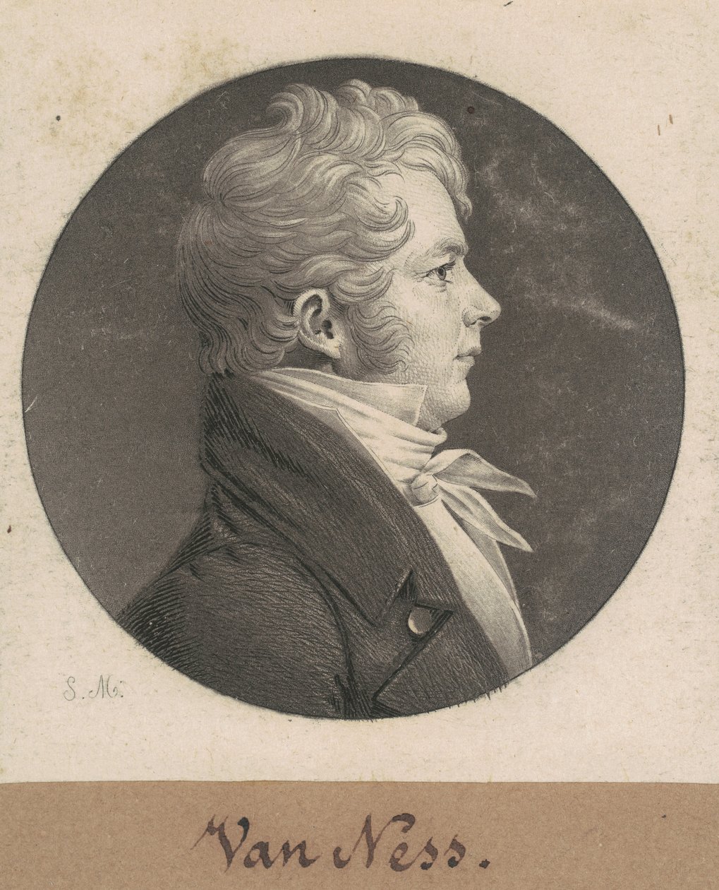 ヴァン・ネス 作： Charles BJ Fevret de Saint Memin