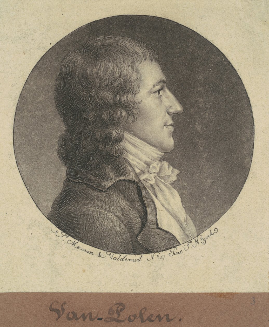 ポーランドから 作： Charles BJ Fevret de Saint Memin