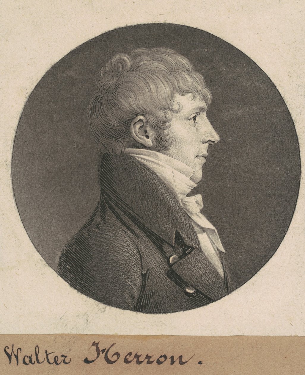 ウォルター・ヘロン 作： Charles BJ Fevret de Saint Memin