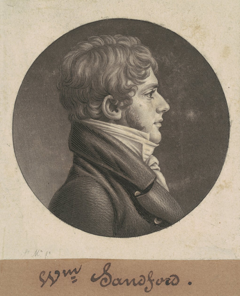 ウィリアム・サンフォード 作： Charles BJ Fevret de Saint Memin