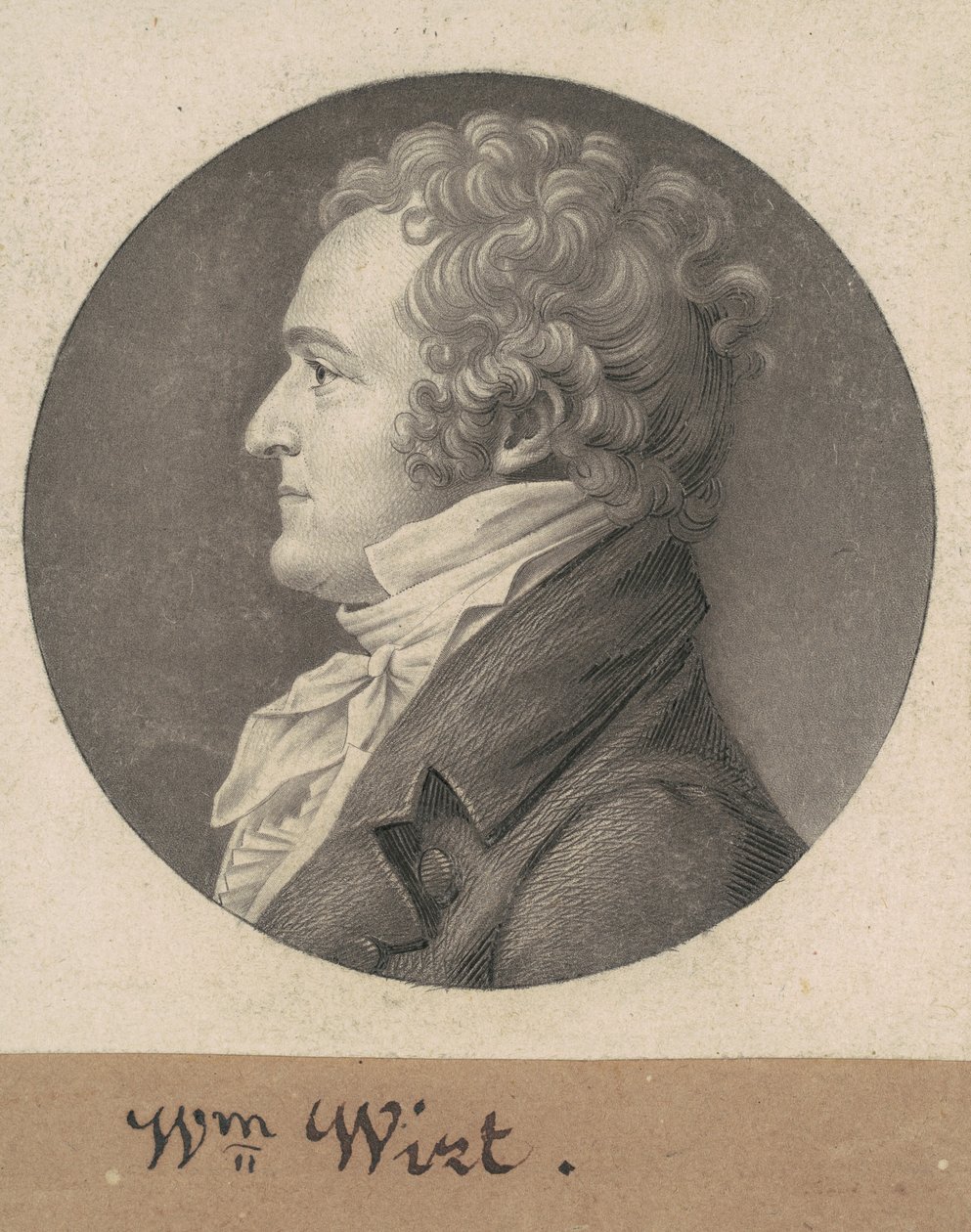 ウィリアム・ワート 作： Charles BJ Fevret de Saint Memin