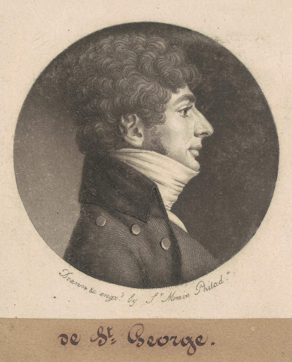セントジョージ 作： Charles BJ Fevret de Saint Memin