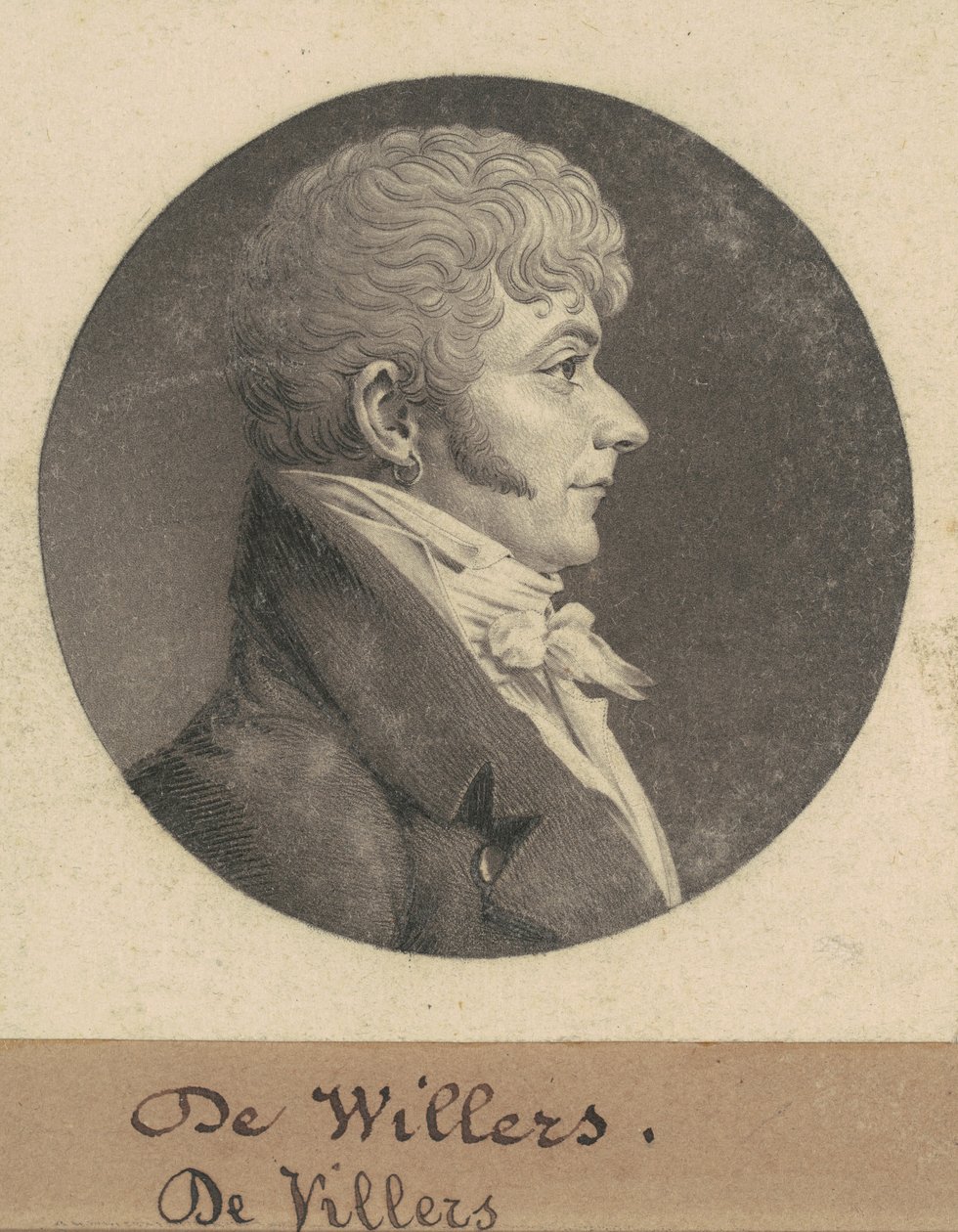 ヴィレルから 作： Charles BJ Fevret de Saint Memin