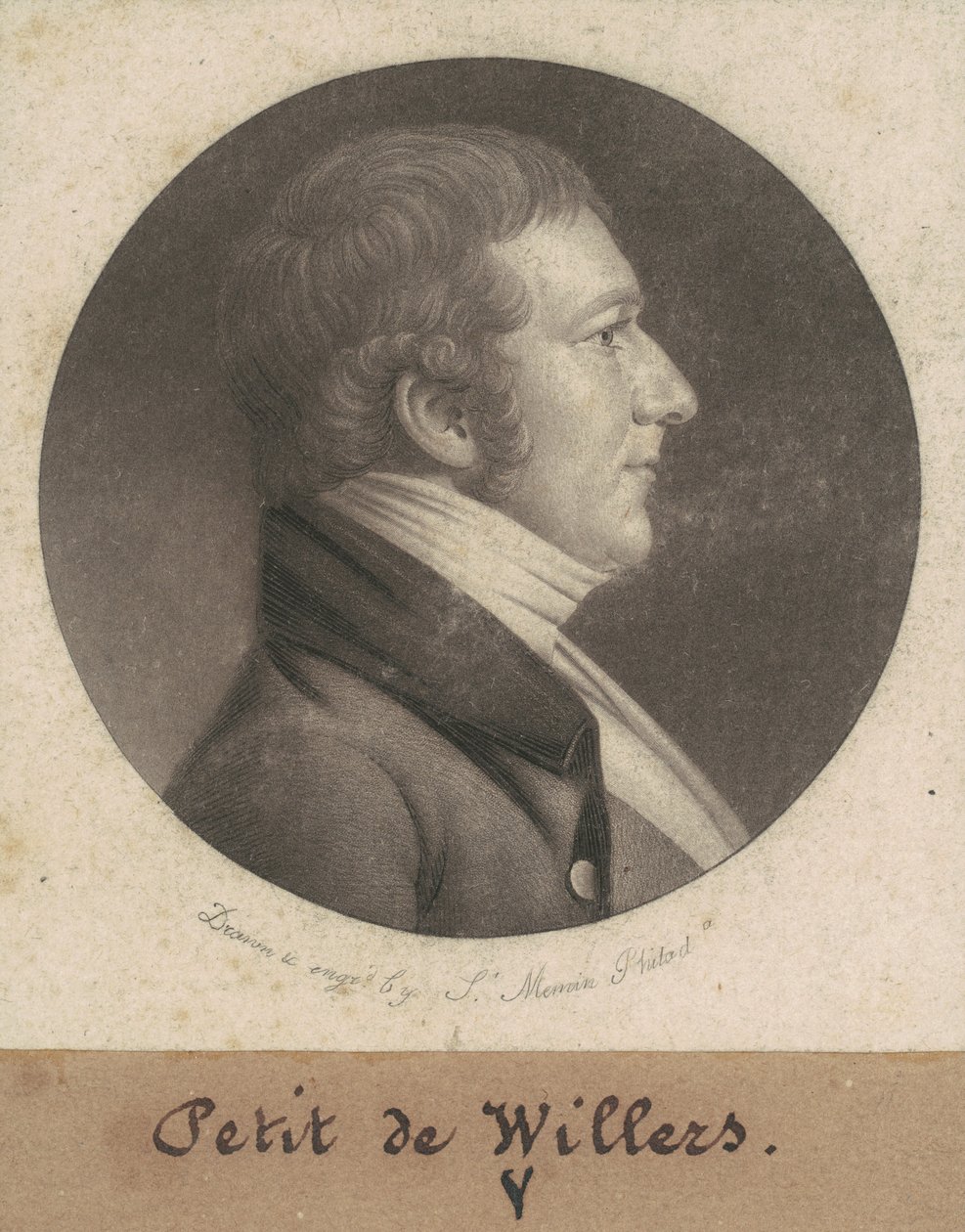 ヴィレルから 作： Charles BJ Fevret de Saint Memin