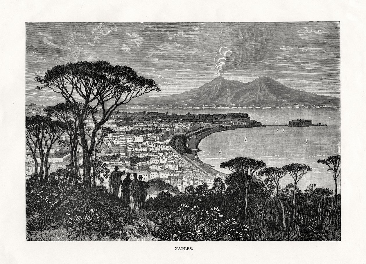ナポリ、イタリア、1879 作： チャールズ・バルバント