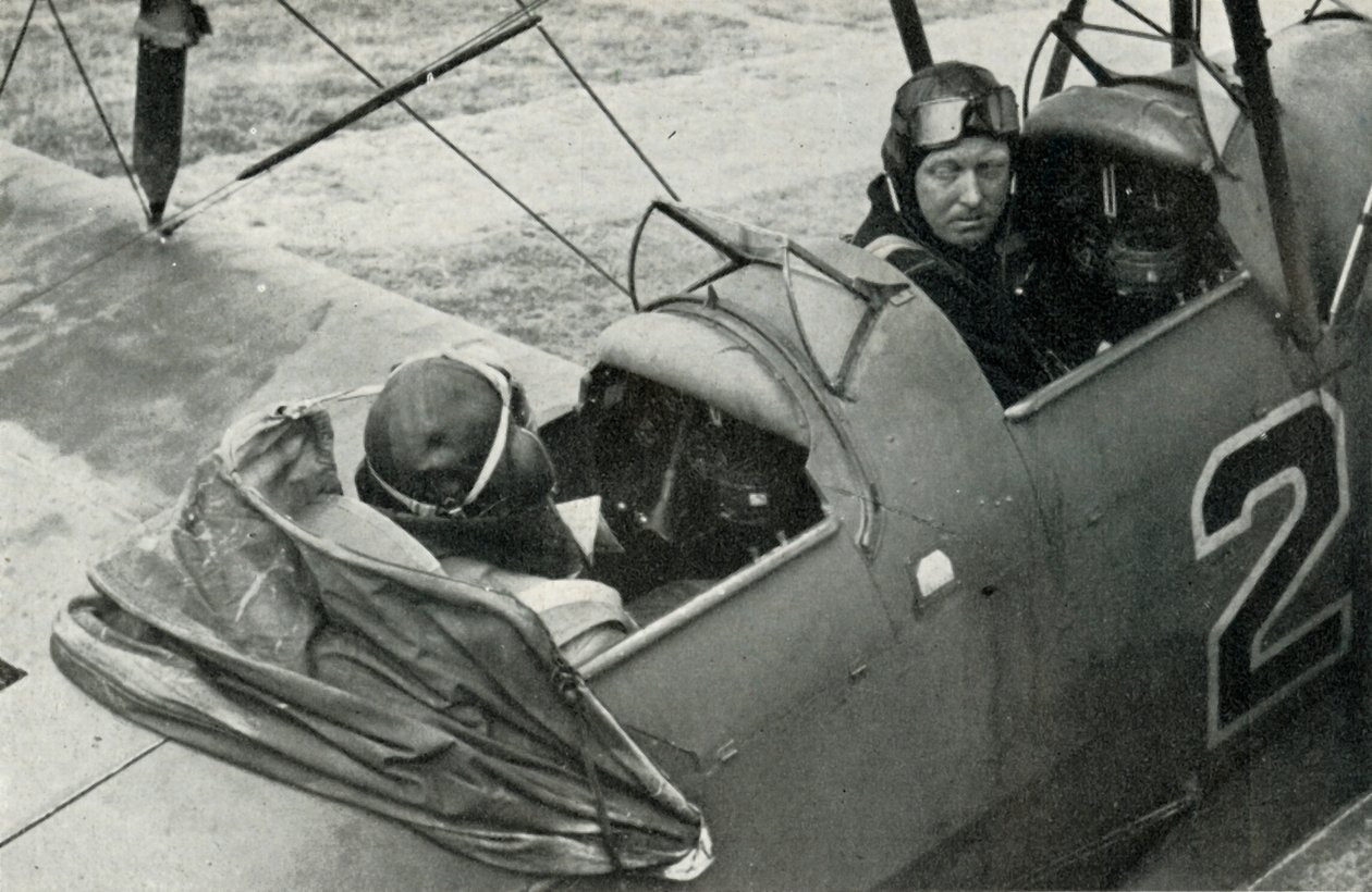 1941年、第二次世界大戦中に空を飛ぶことを学んだRAFパイロット。 作： チャールズ・ブラウン