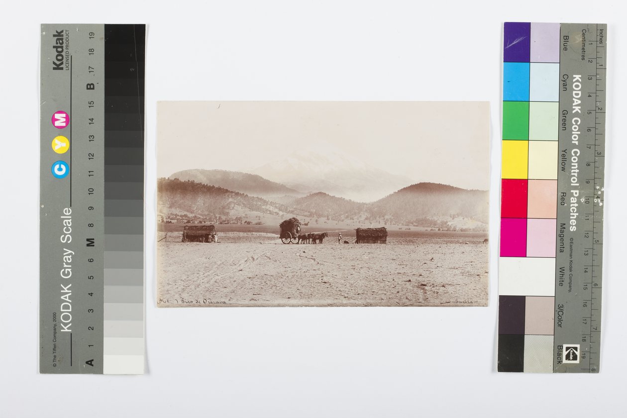 Mountainous Vista、Sacromonte、1900年頃（アルブメンプリント） 作： チャールズ・バーリンゲーム・ウェイト