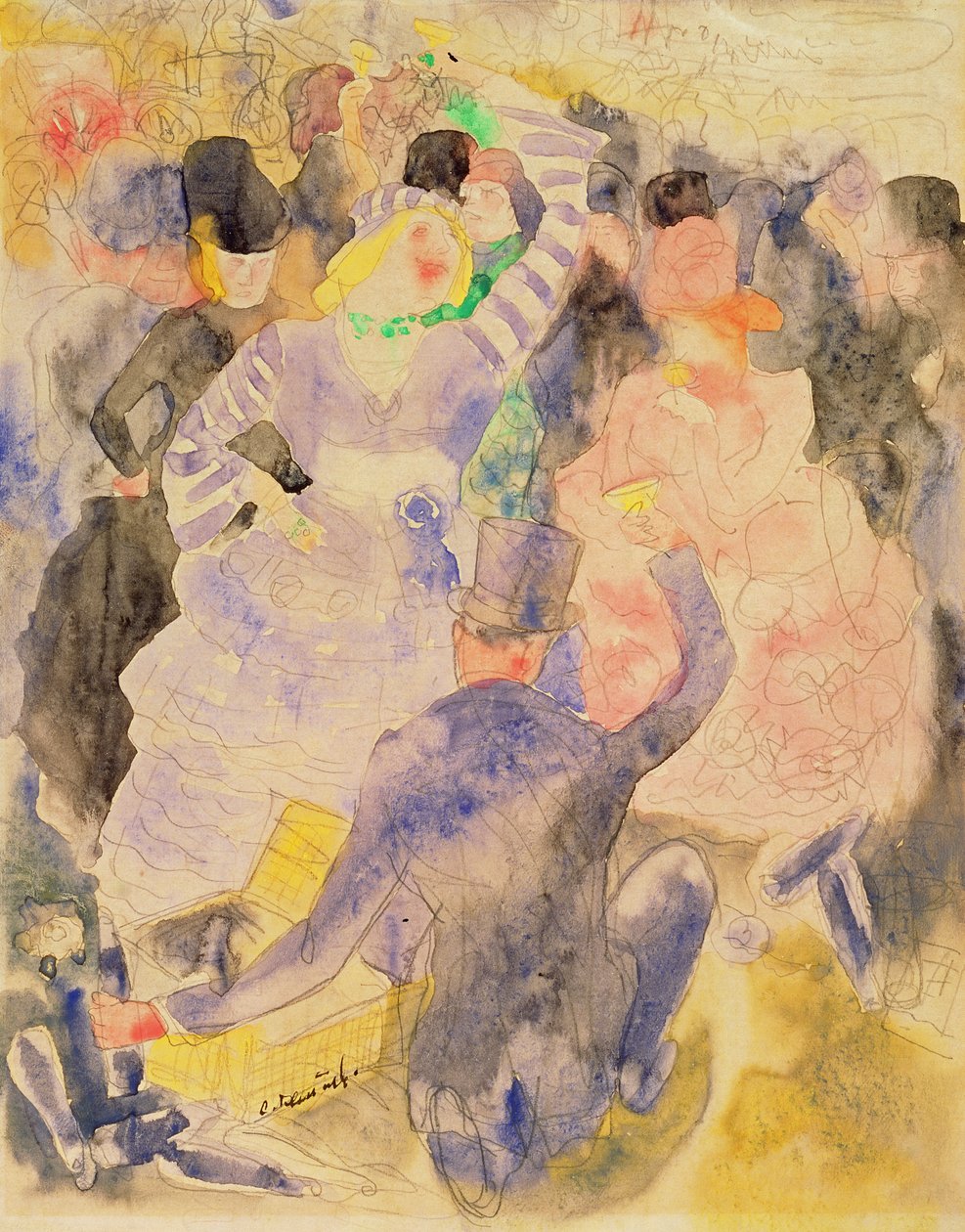 ゾラスナナの絵、1915-16 作： チャールズ・デマス