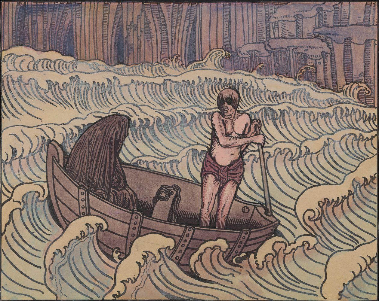 カロン、1896年頃。 作： チャールズ・ドゥデレット