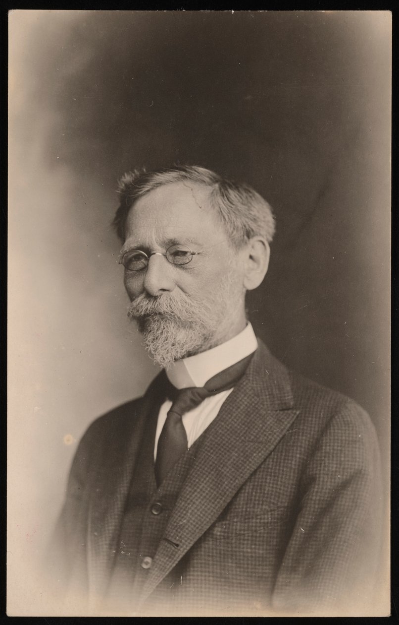 Leonhard Stejneger 1851-1943 の肖像画、1910 年代頃。 作： チャールズEカーフット