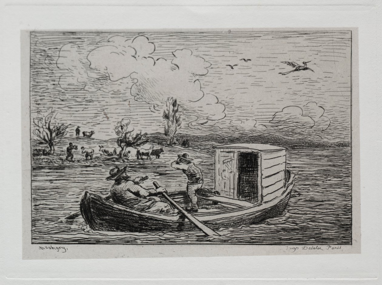 The Boat Trip: Le Mot de Cambronne (The Slanging Match) 作： チャールズ・フランソワ・ドービニー