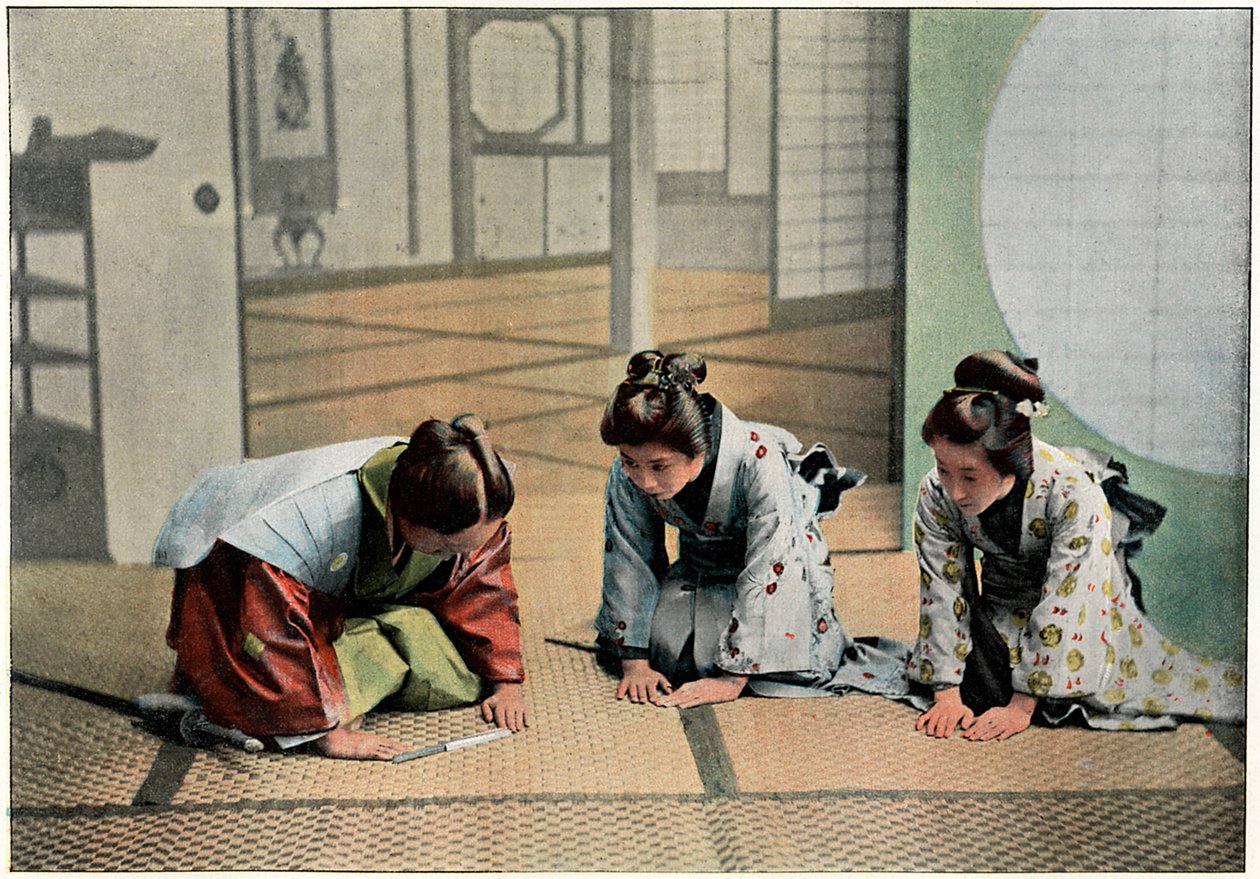 日本の式典、c1890 作： チャールズ・ギロット