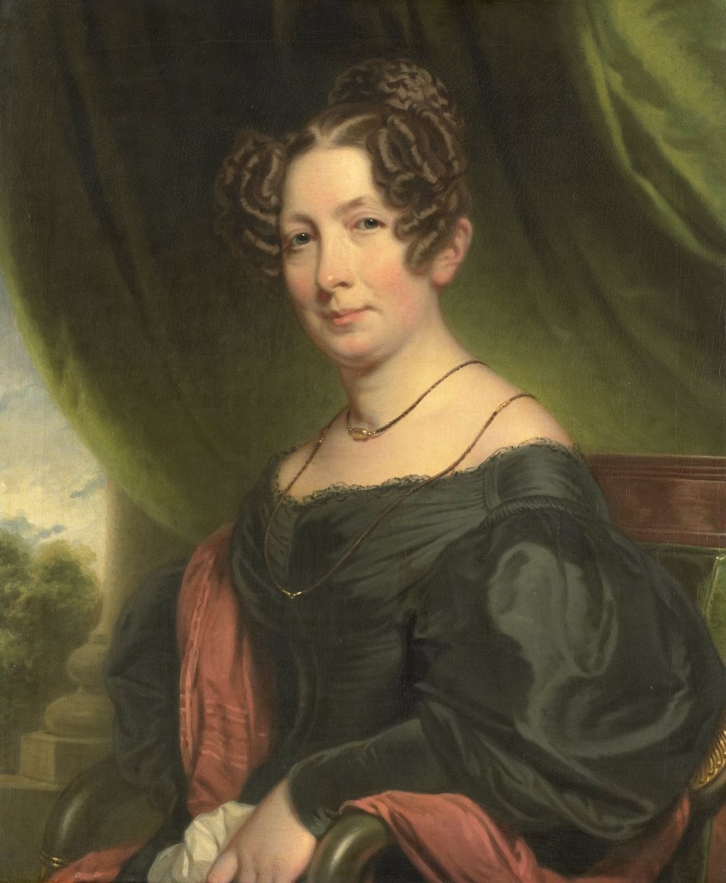 マリア・アントワネット・シャーロット・サンダーソン（1782-1859）ヨハン・フレイザーの妻 作： チャールズハワードホッジス
