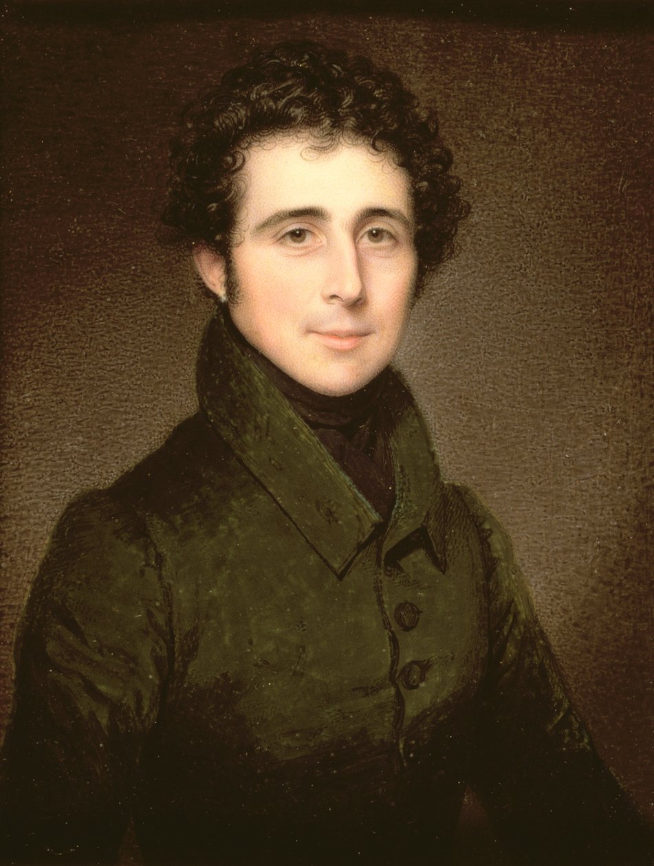 Menstrie Bartのトーマスウィリアムホルバーン卿（1793-1874）、1827年（象牙に油彩） 作： チャールズ・ジャガー