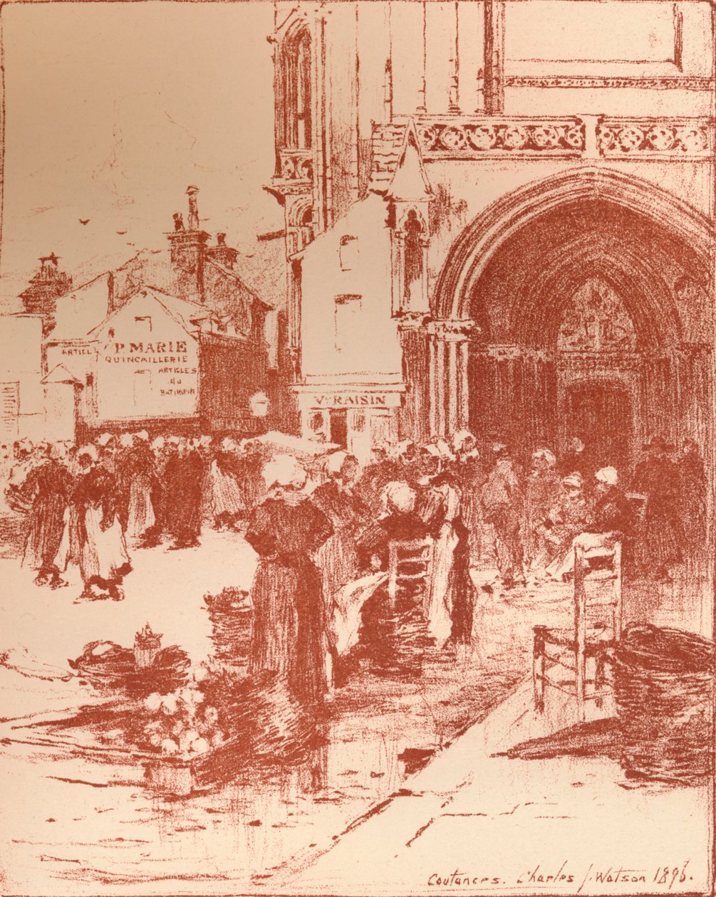 「クタンス」、1896年、1897年 作： チャールズジョンワトソン