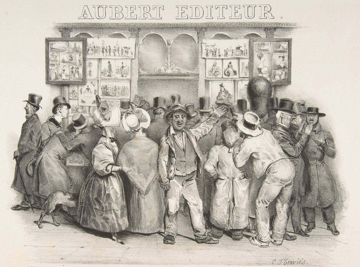 The Publisher Aubert 1831 年、政府がコミックのように見えることは認めざるを得ません 作： チャールズ・ジョセフ・トラヴィス・ド・ヴィラー