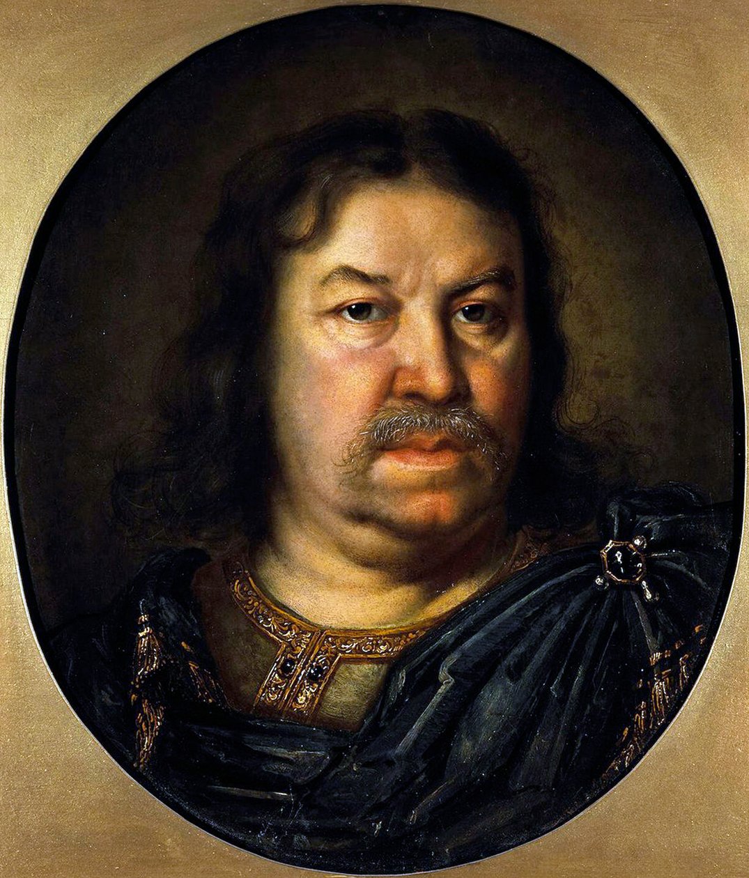 上院議員ヤコフ・フェドロビッチ・ドルゴルコフ王子の肖像、1639～1720年、1687年。 作： チャールズ・ル・ブラン