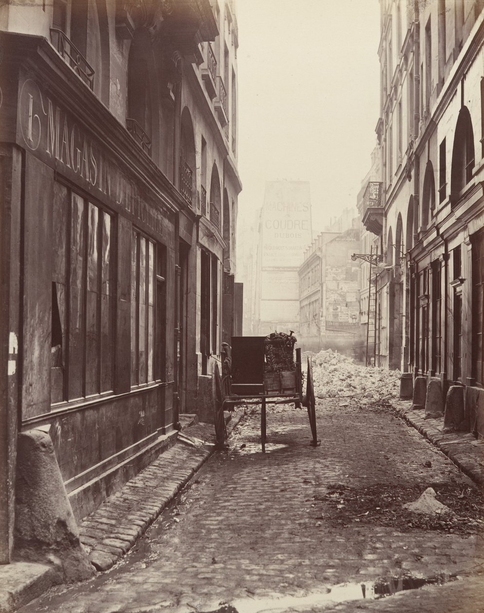Rue Estienne、Rue Boucher、1862-65年。 作： チャールズ・マーヴィル