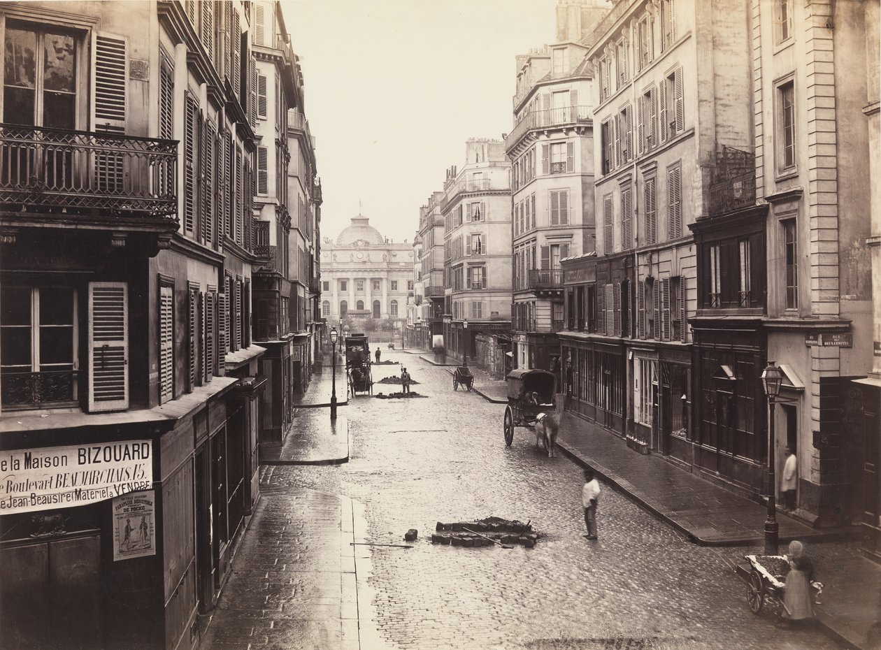 [Rue de Constantine], ca. 1865年。 作： チャールズ・マーヴィル