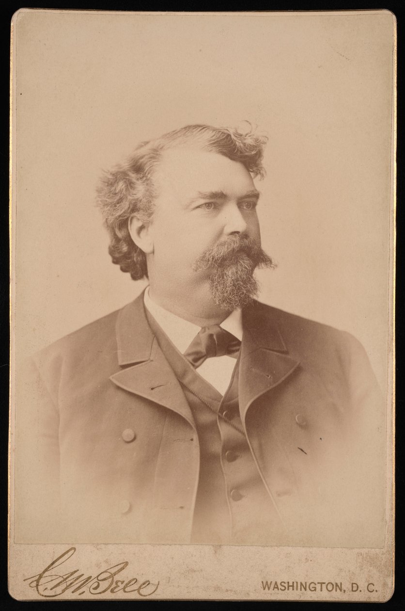 Alexander Brown 1843-1906 の肖像、1893 年以前。 作： チャールズ・ミルトン・ベル