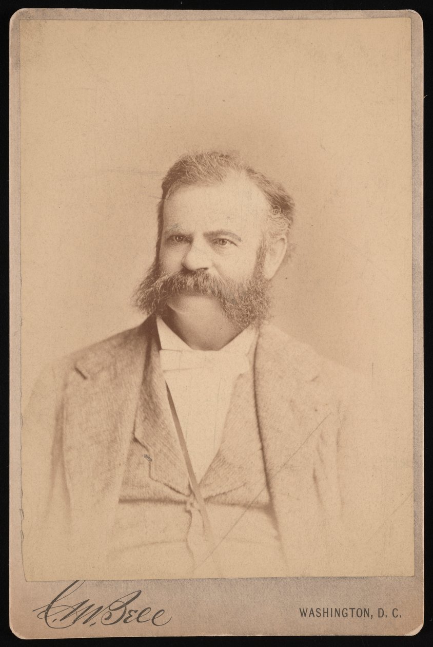 ジョン ウェズリー パウエルの肖像 1834 ～ 1902 年、1872 年頃。 作： チャールズ・ミルトン・ベル