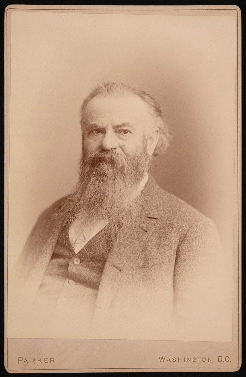 ジョン・ウェズリー・パウエルの肖像 1834-1902, 1885. 作： チャーリーパーカー
