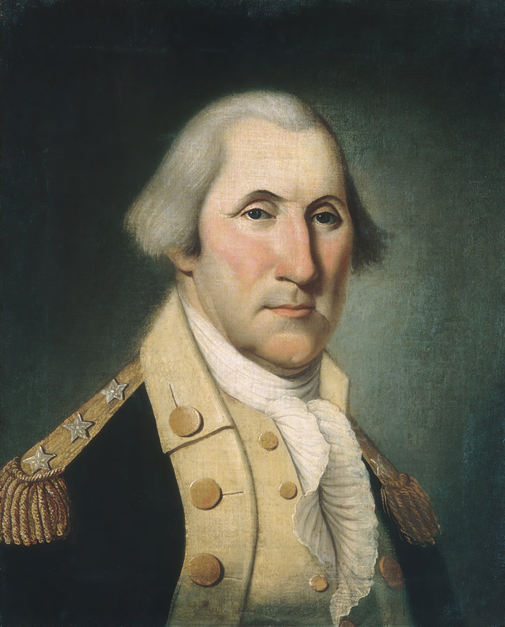 ジョージワシントン、ca。 1790年。 作： チャールズ・ピール・ポーク