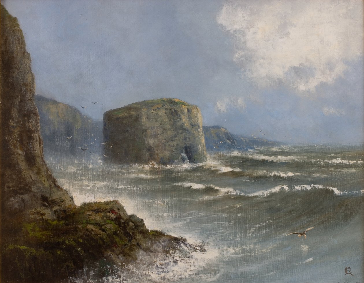 Marsden Rock von Charles Rutherford: hochwertiger Kunstdruck