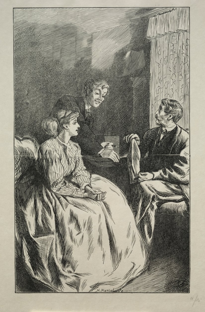 どのように私はひげを失った、1866。 作： チャールズ・サミュエル・キーン