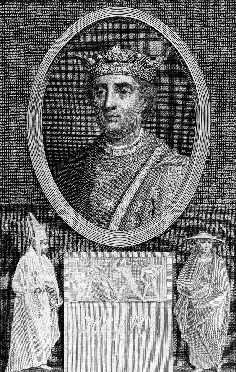 イングランド王、ヘンリー2世、1788年。 作： チャールズ・シャーウィン
