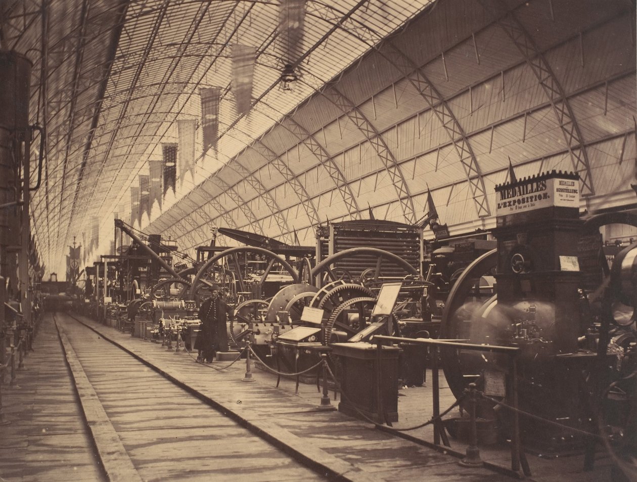 フランスの機械、1855 年。 作： チャールズサーストントンプソン
